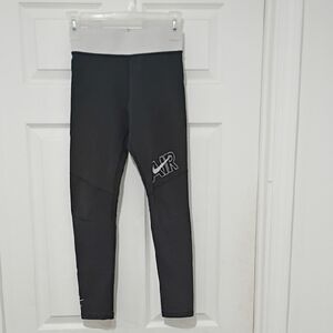 Nike Women's Black and White Leggings